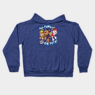 Evolution Paws (bold) Kids T- gift Kids Hoodie